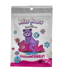 Bliss Bears Female Enhancement Gummies are a delicious, easy, and effective way to enhance your intimate experiences. Crafted with a proprietary herbal blend, these gummies are designed to boost energy, libido, and sexual performance. Six gummies per pack with 3 doses available.